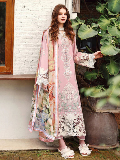 New Lawn 3pc unstitched summer embroierey collection