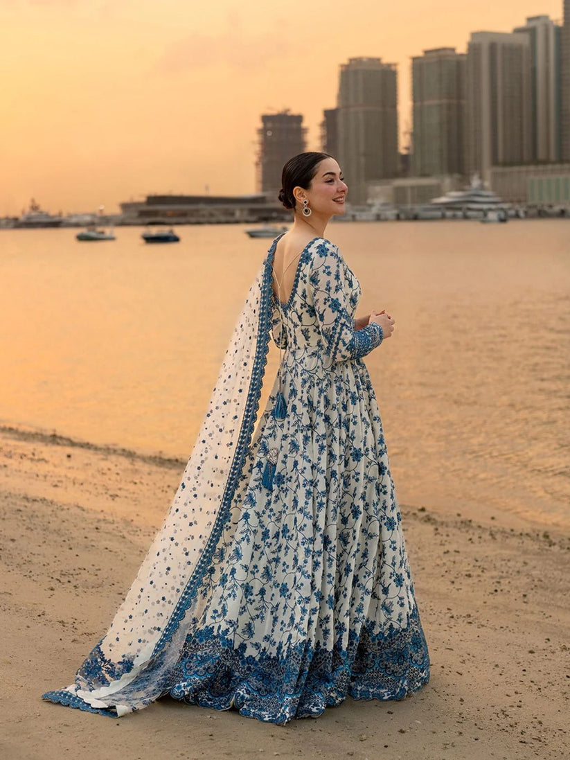 New Lawn Fully Embroidered 3pc unstitched frock summer collection