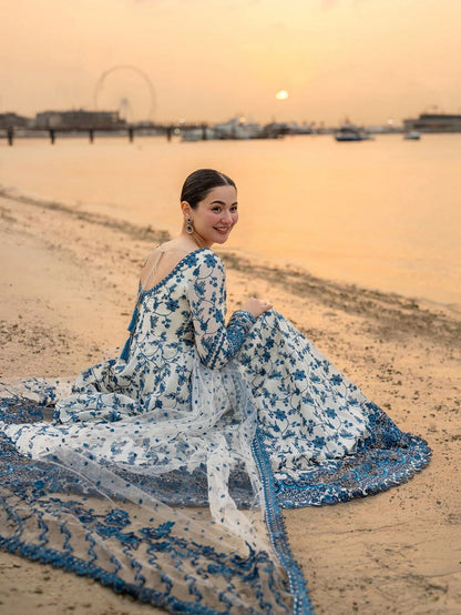 New Lawn Fully Embroidered 3pc unstitched frock summer collection