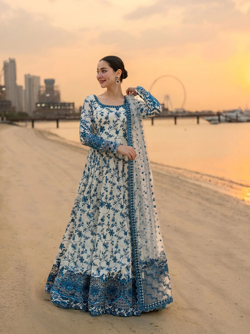 New Lawn Fully Embroidered 3pc unstitched frock summer collection