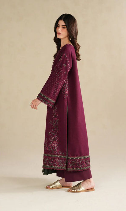 Lawn 3pc unstitched embroidered summer collection suit