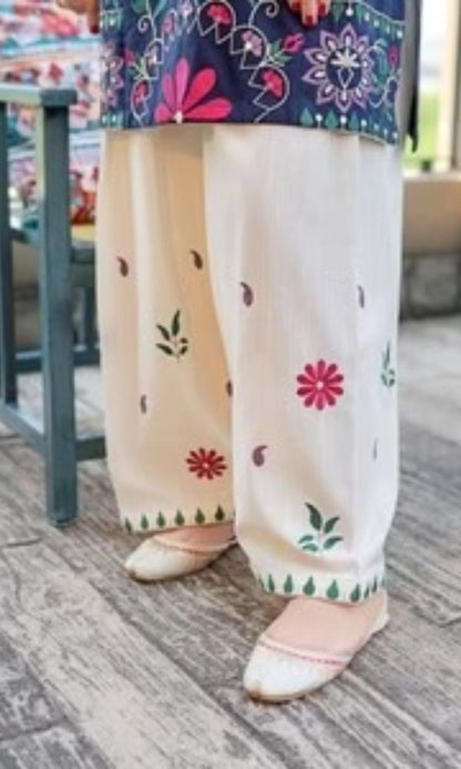 Lawn 2 pc unstitched embroidered summer collection suit