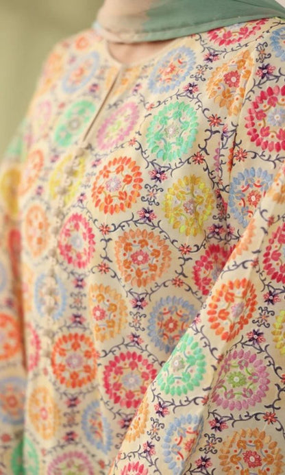 Lawn 3pc usntitched digital printed suit