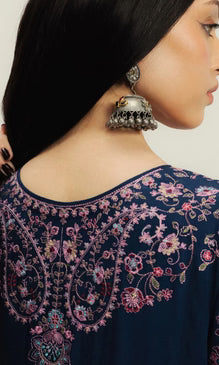 Dhanak Embroidered Unstitched 3 Piece Dhanak Embroidered Shawl - NEELUM