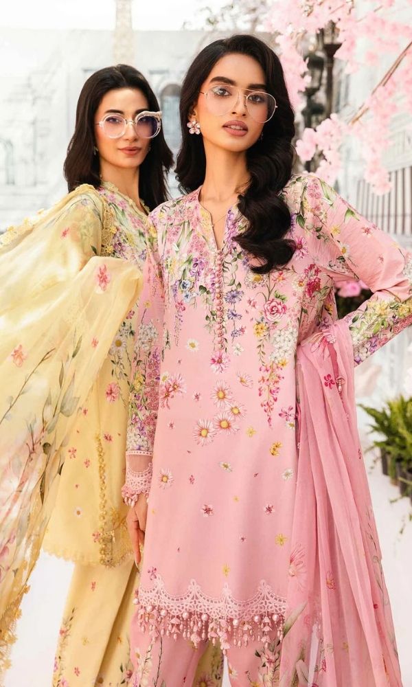 Lawn 3pc unstitched digital printed suit