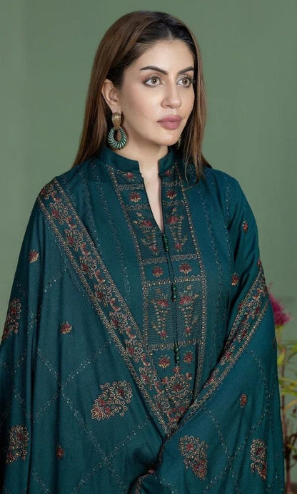 Lawn unstitched embroidered 3pc with lawn embroidered dupatta summer collection suit