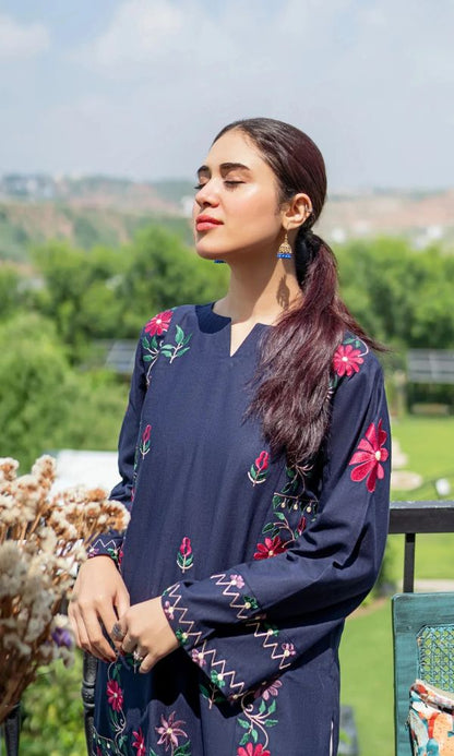 Lawn 2 pc unstitched embroidered summer collection suit