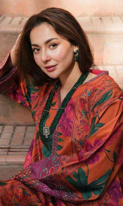 Lawn 2pc unstitched summer collection digital printed suit