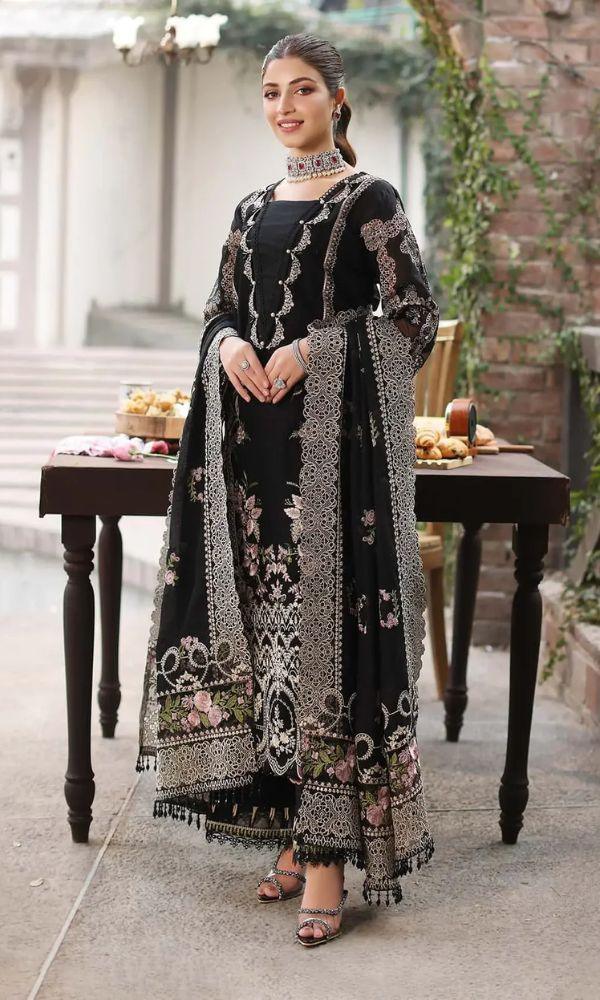 Festive Dhanak Collection '25 (Unstitched) Embroidered -NOOR- KW123